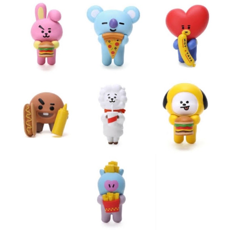 READY STOCK OFFICIAL BT21 CUP FIGURE