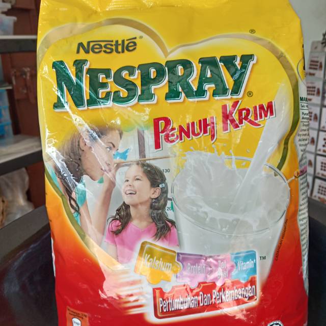 Nestle Nespray Full Cream Milk Powder 1 6kg Malaysia Shopee Indonesia