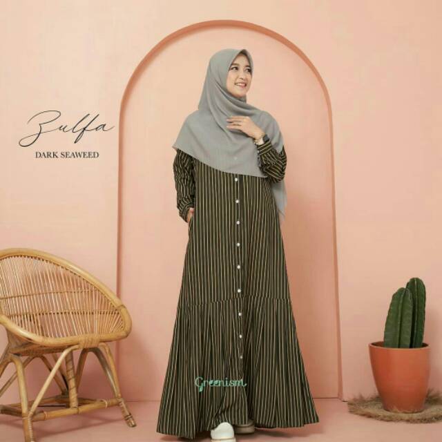 Zulfa Dress by Greenism