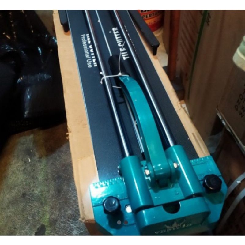 alat potong keramik 80 cm tile cutter profesional use