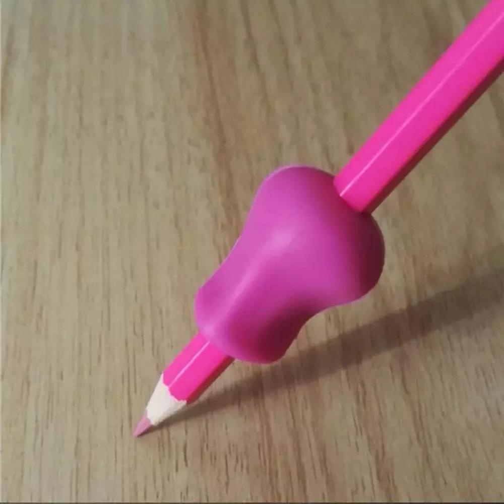 Nickolas1 Pencil Grip Ergonomis Postur Tulisan Siswa Silikon Anak Alat Bantu Menulis Koreksi Pen Holder