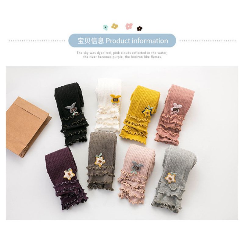 Legging bayi renda import celana fashion baby girl perempuan style korea