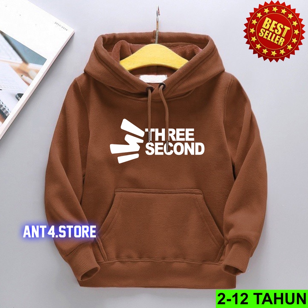 Hoodie 3 SECOND TERBARU  Anak Perempuan Laki Laki  / Hodie TERLARIS Anak Usia 2 3 4 5 6 7 8 9 10 11 12 Tahun / Jaket 3 SECOND Anak / Sweater Distro Bisa Cod