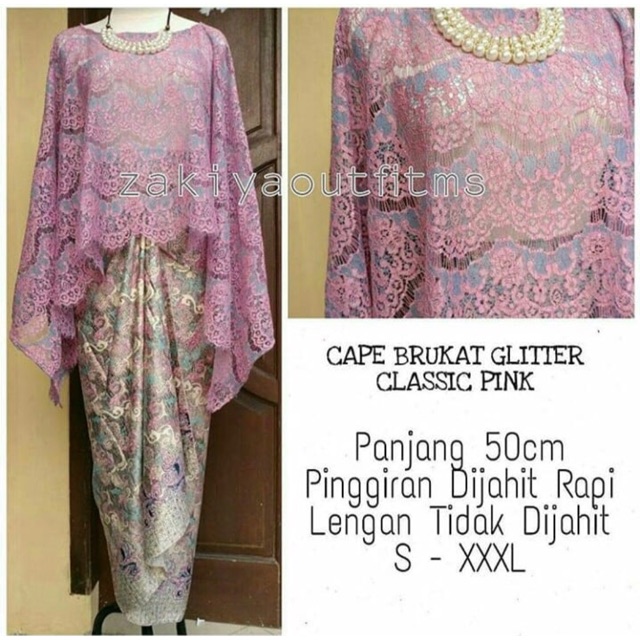 KEBAYA CAPE BROKAT KEBAYA KONDANGAN MURAH