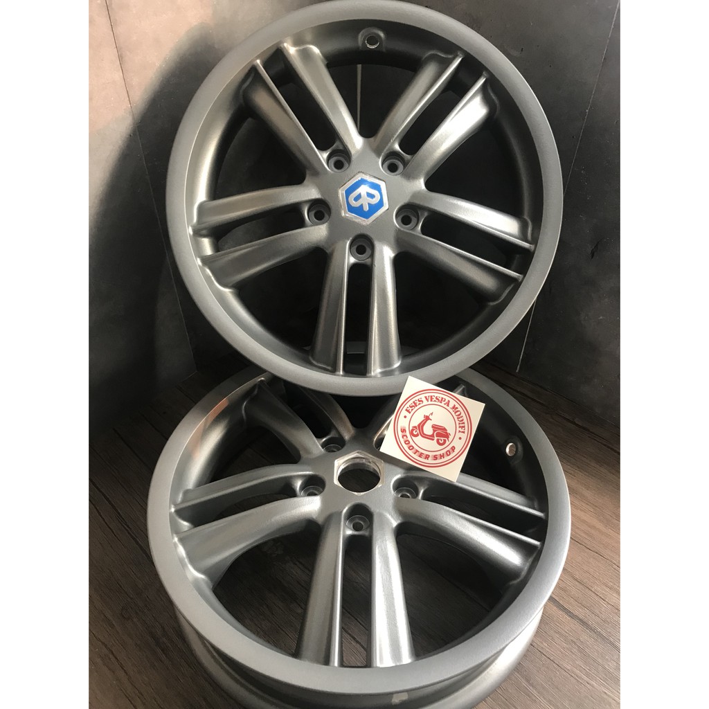 VELG MP3 YOURBAN RING 13 WARNA SILVER UNTUK VESPA GTS,SPRINT,PRIMAVERA