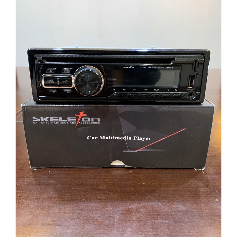 Single Din DVD Multimedia Player Bluetooth USB Diskon