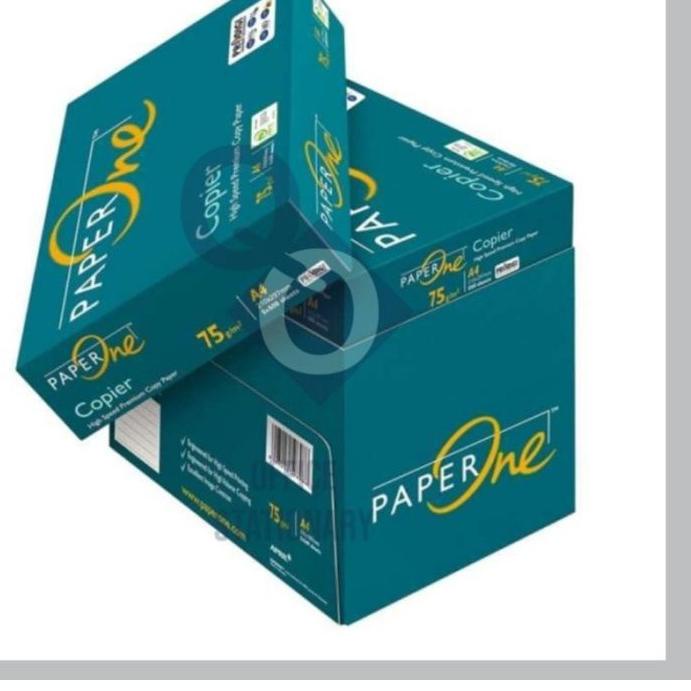 

New! Kertas A4 75 Gram HVS PAPER ONE 75grm 75 grm 70 gr A4 Paperone ✔