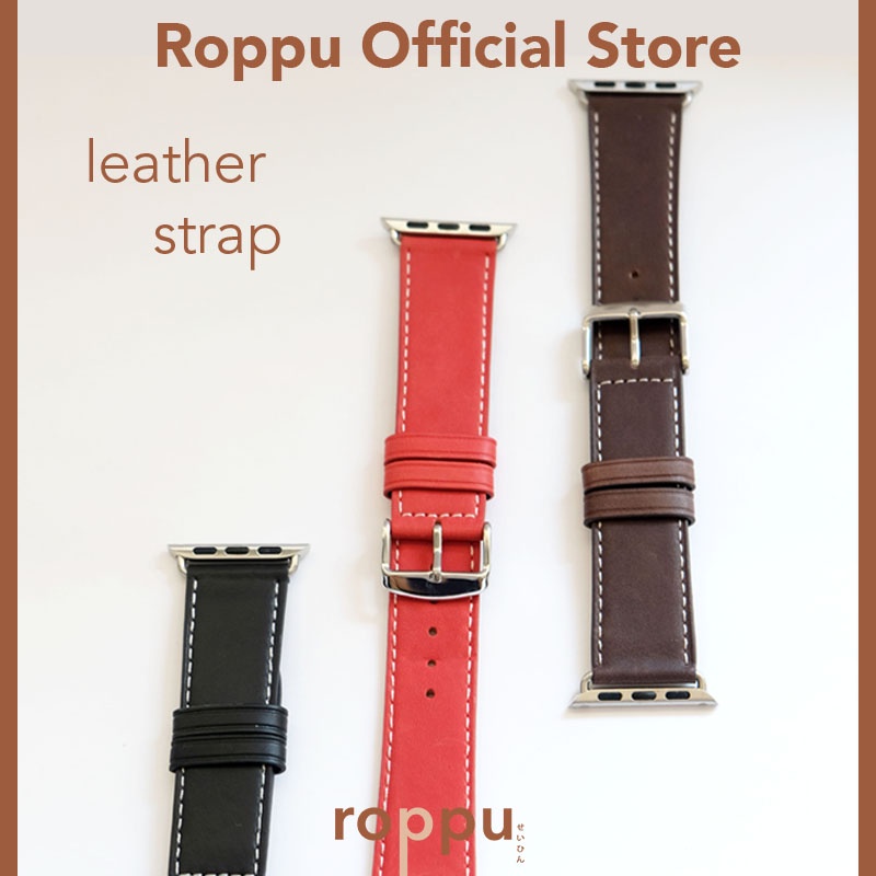 Roppu Leather Strap for Apple Watch