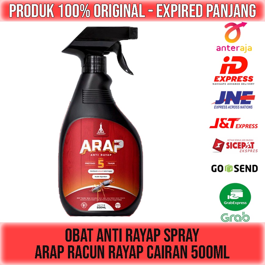 OBAT ANTI RAYAP SPRAY ARAP RACUN RAYAP SEMPROT CAIR 500ml