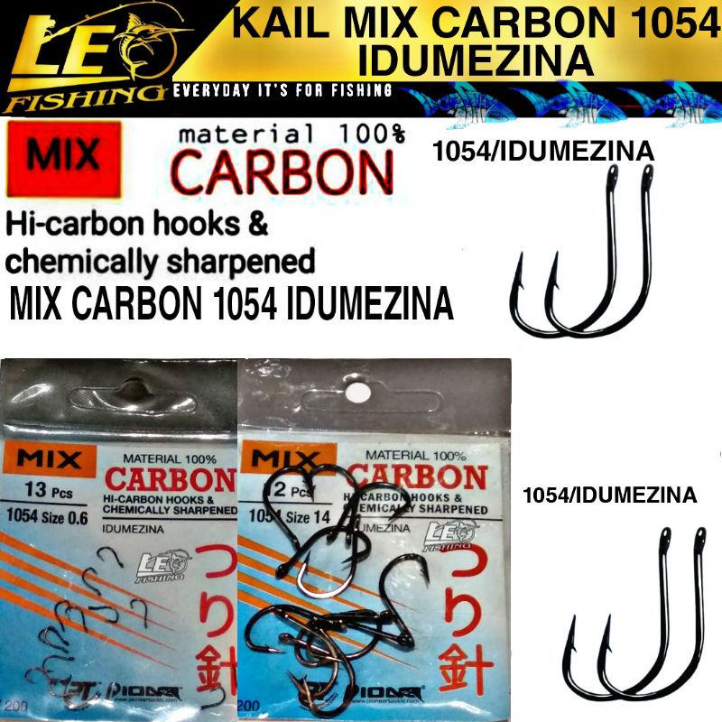 KAIL PANCING PIONER MIX CARBON 1054 IDUMEZINA SIZE 0.1 0.3 0.6 0.8 1 2 3 4 5 6 7 8 9 10 11 12