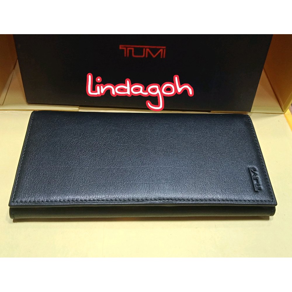 Dompet tumi kulit kualitas mirror pria wanita