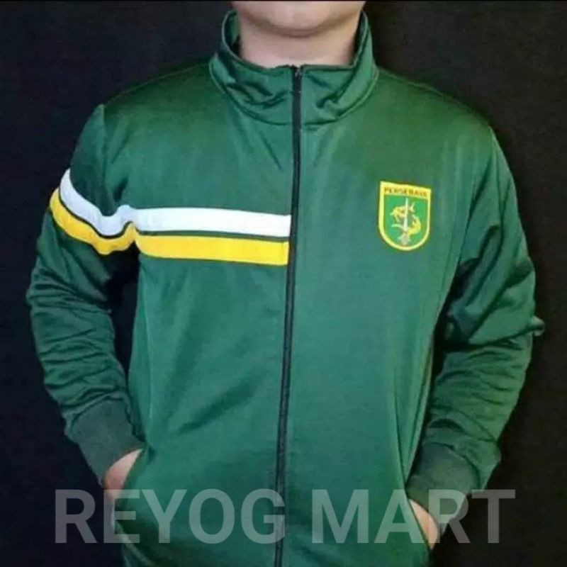 JAKET PERSEBAYA STRIPES HOODIE BONEK HIJAU HOME DEWASA TERBARU 2021 TRAINING