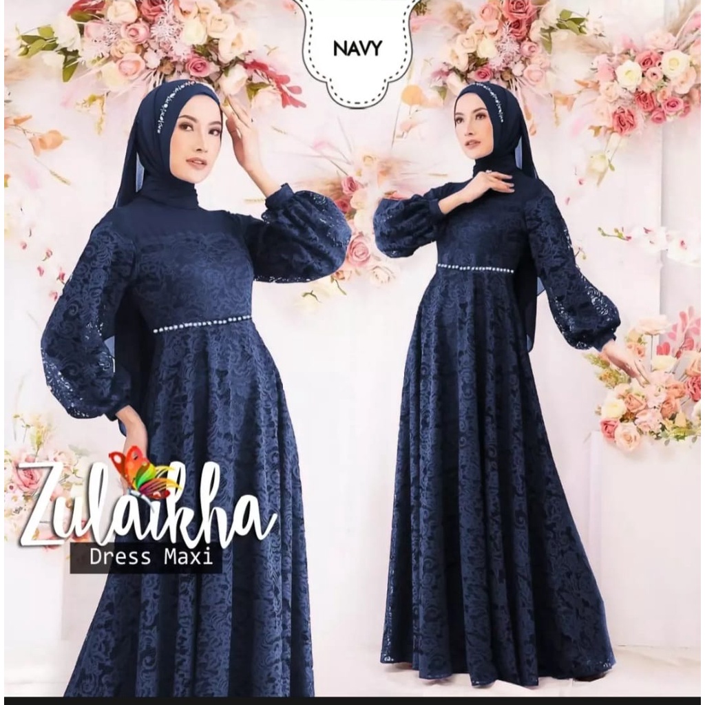 Fashion Muslim &gt; Pakaian Muslim Wanita &gt; Dress &gt; Gamis dewasa - gamis jumbo - gamis brokat