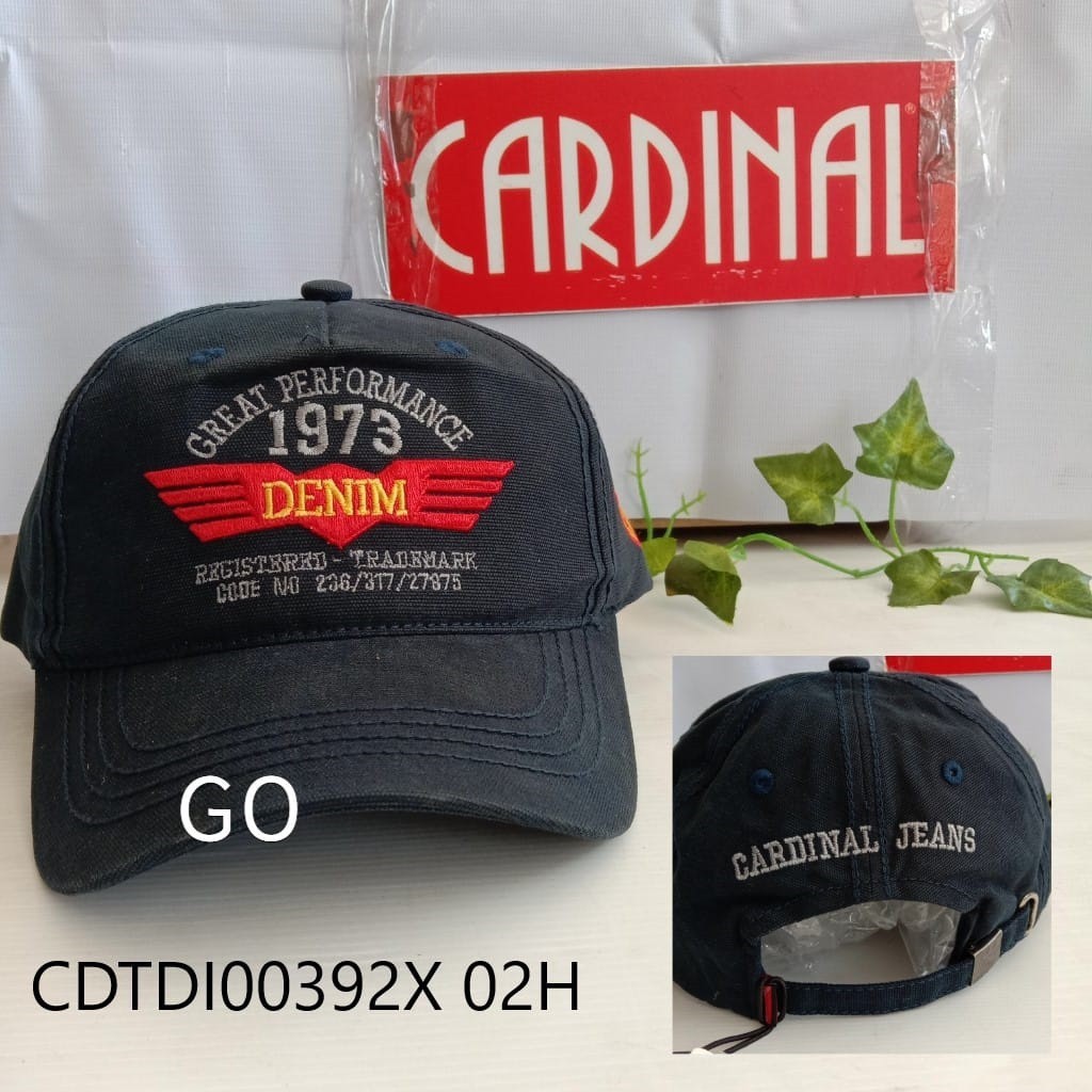 gos TOPI CARDINAL JEANS 100% ORIGINAL topi cardinal brand topi cardinal terbaru jeans