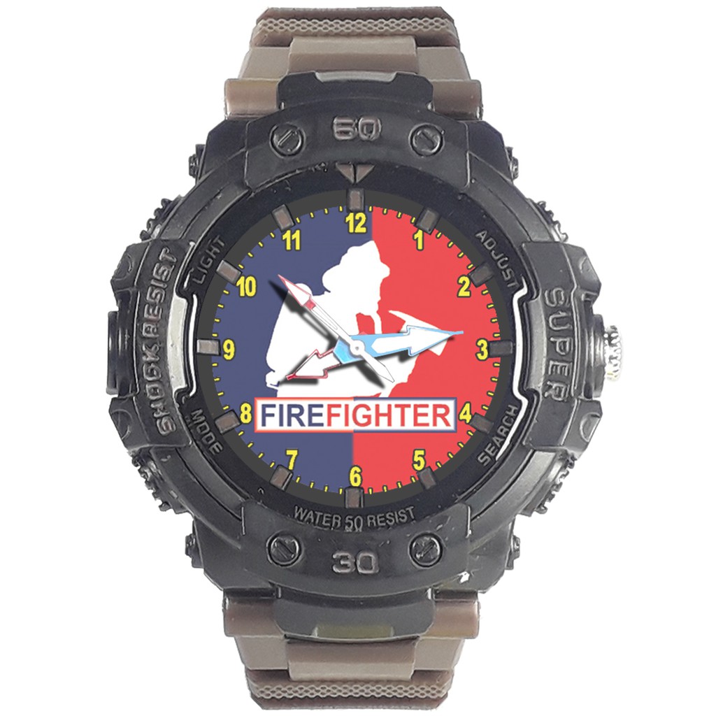 Jam Tangan  LOGO DAMKAR/FIRE FIGHTER Bagus