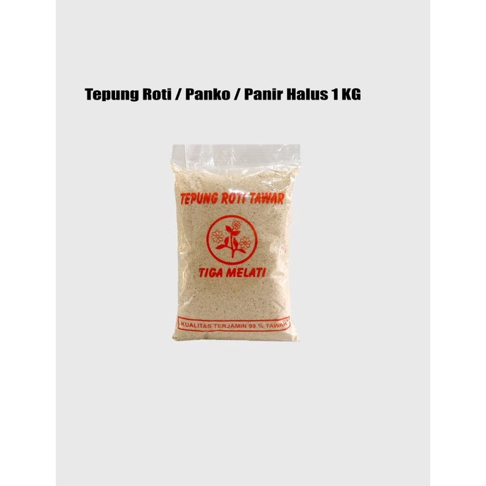 

[COD] TepungPanir/TepungRoti/Breadcrumb/Panko HALUS 3 Melati (Bal an) [COD]