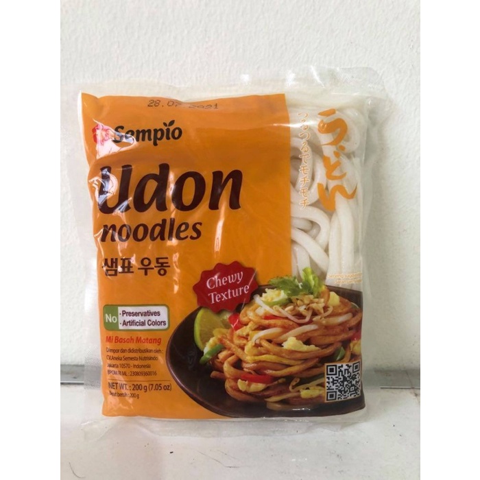 

impor-mie- sempio udon noodles / mi basah matang / mi udon 200grm -mie-impor.