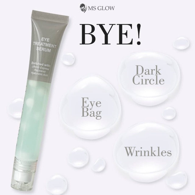 ms glow eye serum