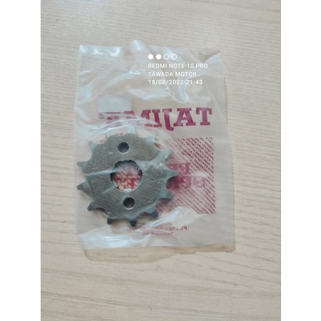 GIR GEAR DEPAN HONDA REVO LAMA. FIT X 13T-428