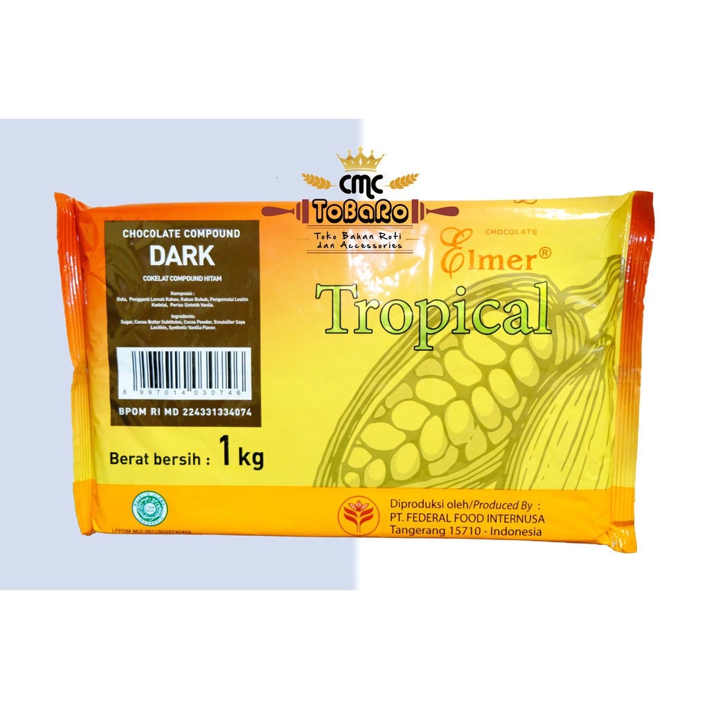 

Coklat Elmer Compound Dark 1 Kg