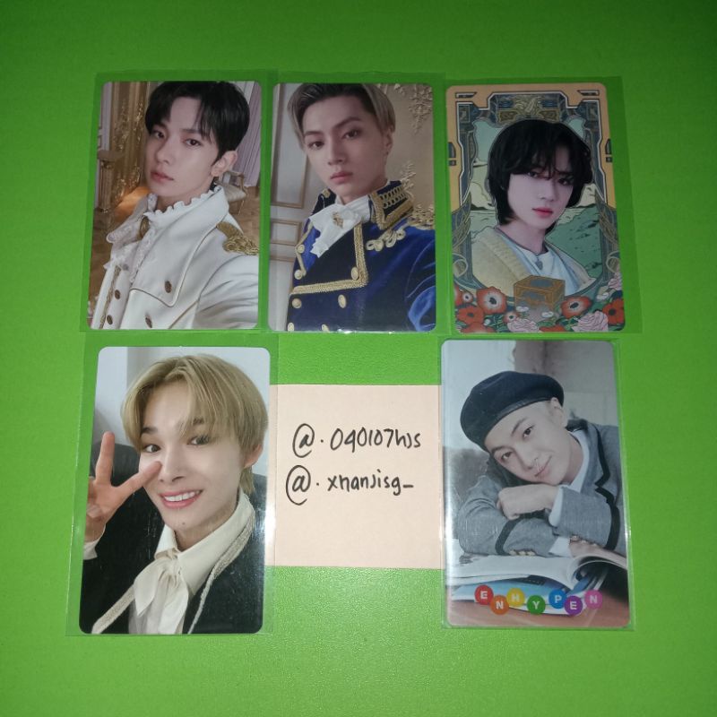 wts photocard Enhypen & os Beomgyu txt