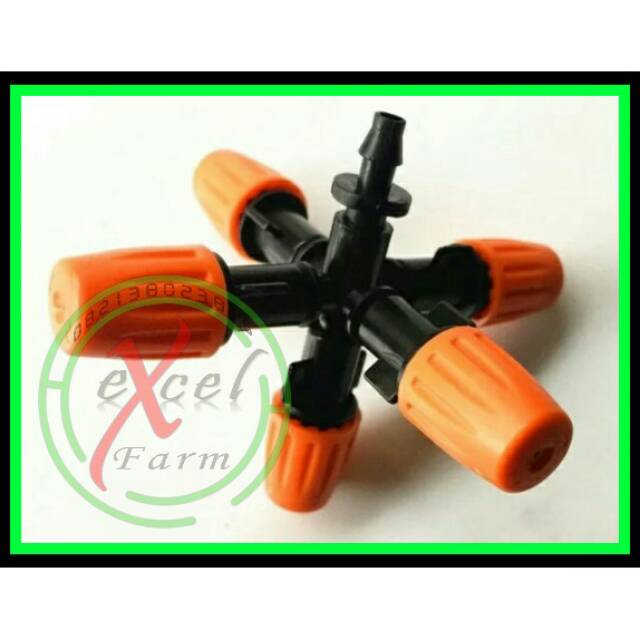 Nozzle kabut 5way konektor lurus