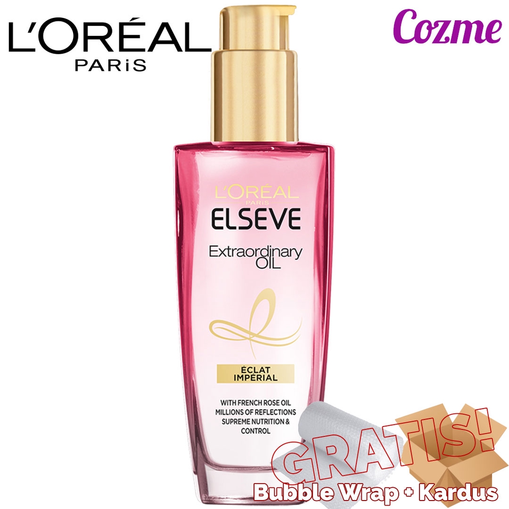 LOREAL Elseve Extraordinary Oil Hair Serum PINK 100mL