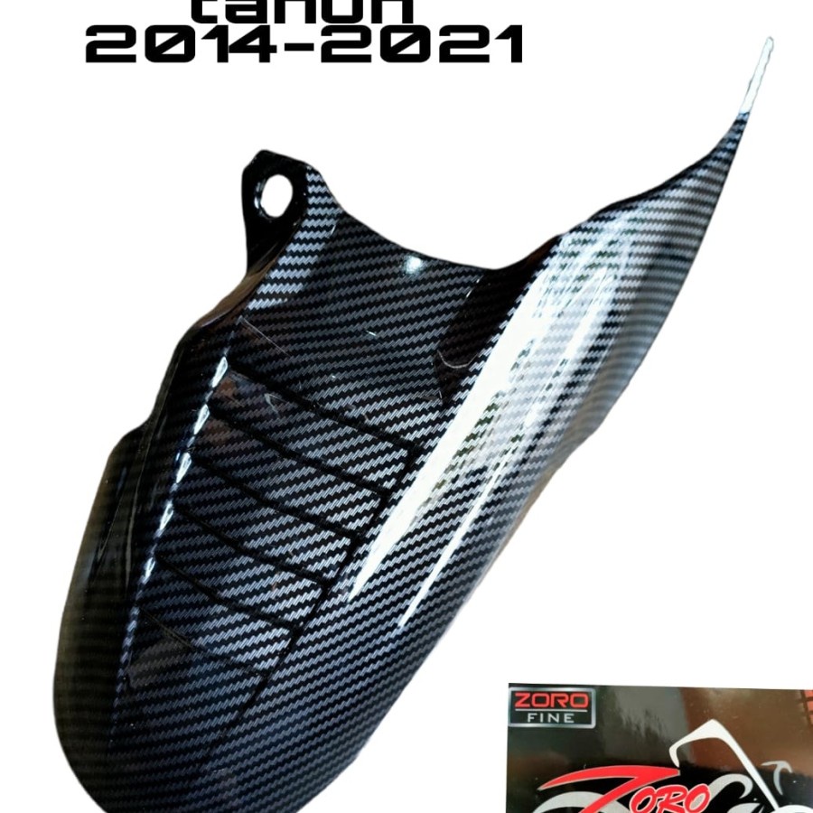 hugger spakbor kolong NEW VARIO 125 150 tahun 2014-2022 karbon kilap