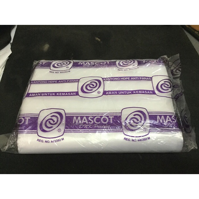 Plastik HDPE Merk MASCOT/Tioco - Plastik Anti Panas - HDPE -Kantong Anti Panas