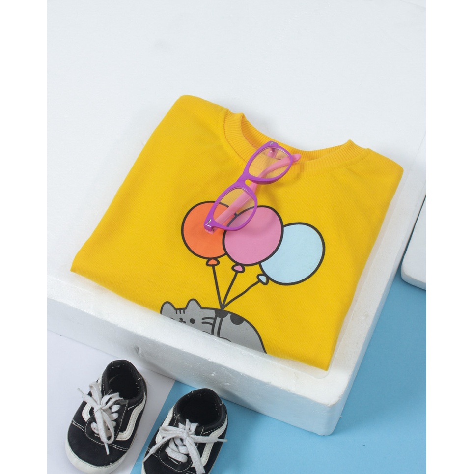 Promo Baju anak perempuan BALOON Sweater Anak Perempuan Umur 1 - 5 Tahun