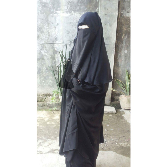 Jual Jilbabcadar Yamaniqob Niqob Yaman Cadar Niqab Jetblacksilk Cadarjilbab Shopee Indonesia