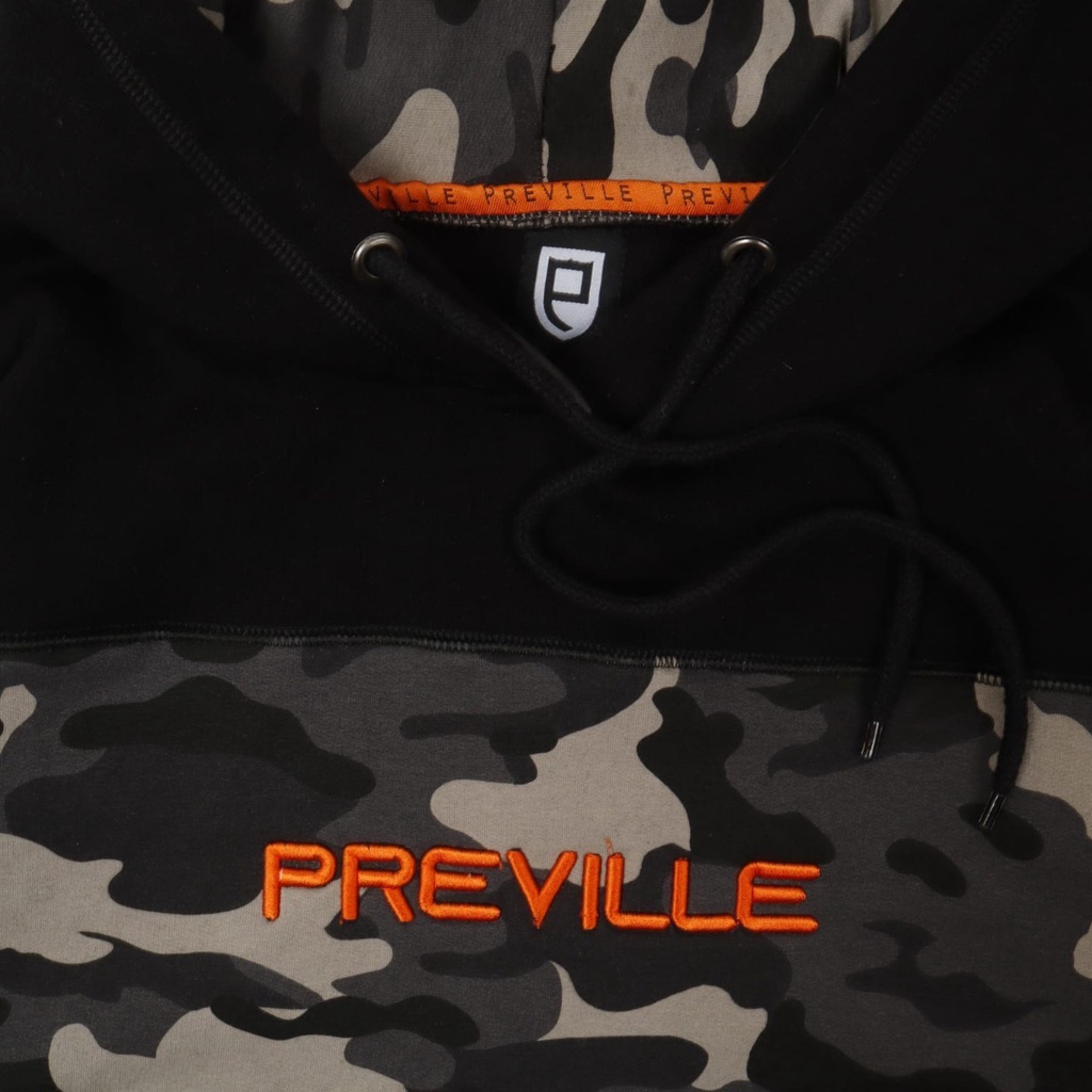 JAKET SWEATER HOODIE PREVILLE CAMOUFLAGE COMBI UNISEX GOOD QUALITY