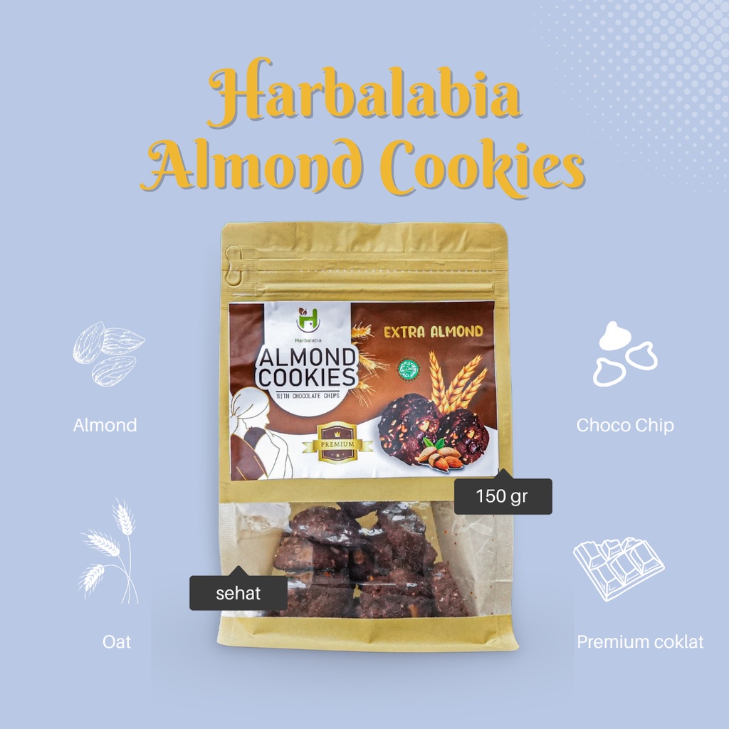 Harbalabia Almond Cookies Premium 150 Gr