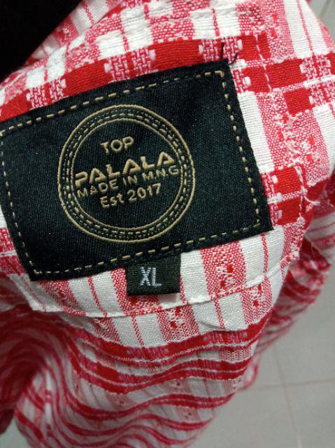 K095 Kemeja Katun Slimfit Kasual Pantai Batik Songket Pria , Baju Cowok , Hem Pria