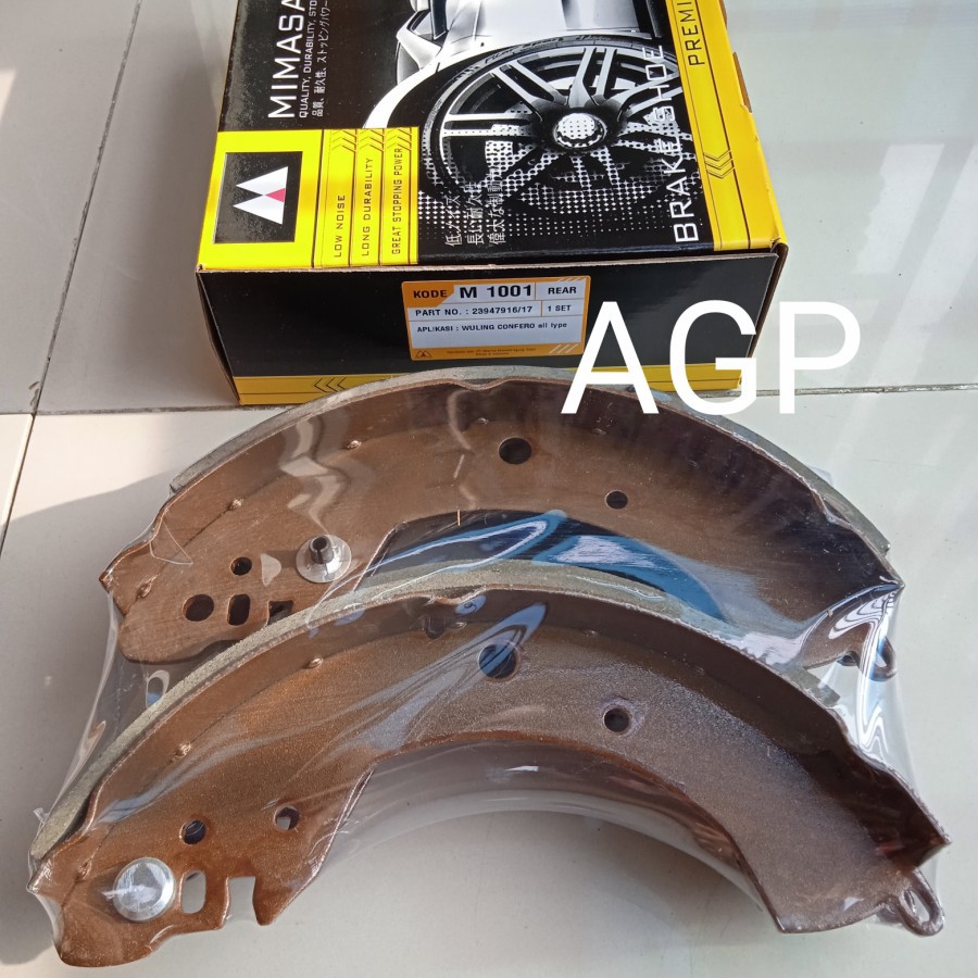 Brake Shoe Kampas Rem Belakang Wuling Confero All Type