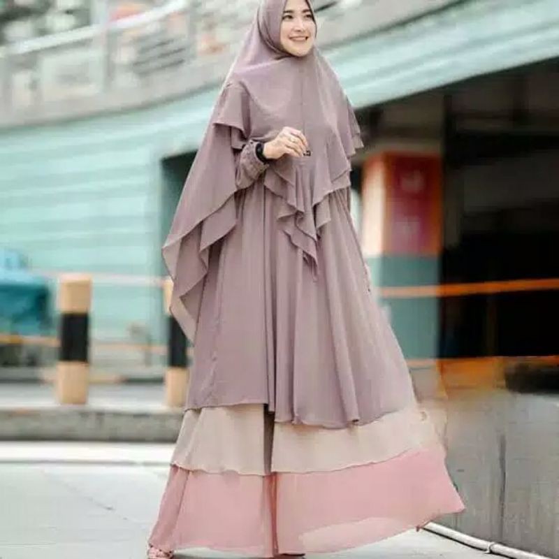 Havana syari/gamis cantik/gamis terbaru/gamis mewah