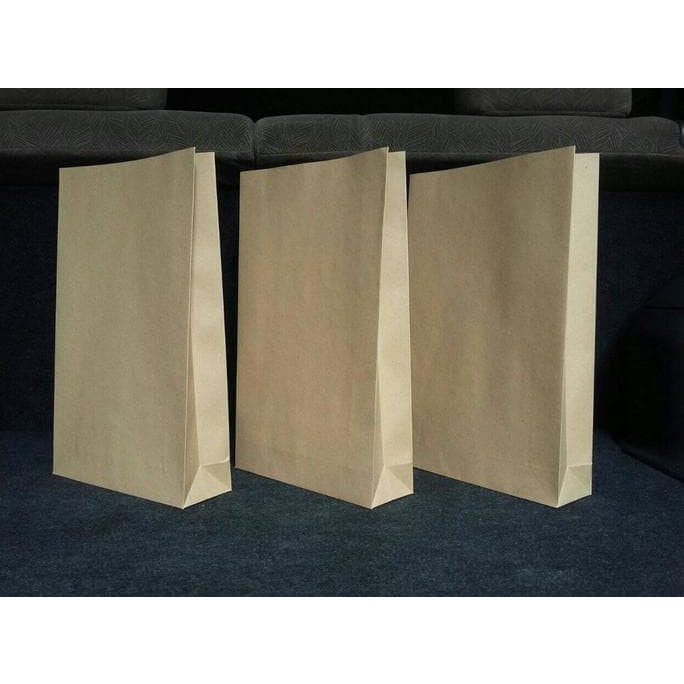 

(TERLARIS) Sale Tas Kertas (Paperbag) Besar Polos Tanpa Tali Berkualitas