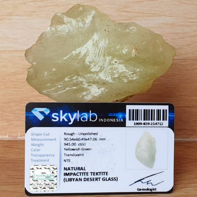 Libyan Dessert Glass Tektite Shopee Indonesia