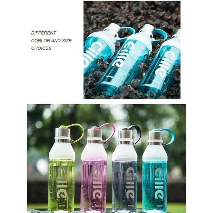 Kualitas Terbaik CILLE Botol Minum Sport Cille Tutup Saringan Filter Anti Hilang PROMO