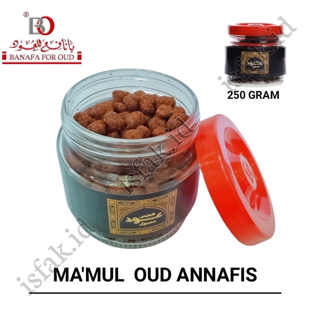 Bukhur Mamul Oud Annafis 250 Gram Buhur Ma'mul Oud Nafis Bakhoor Mamoul Oud An Nafis Banafa For Oud Dupa Ma'maul Ma'moul Oud Nafiz Arab Asli Gahru Bulat Impor Saudi