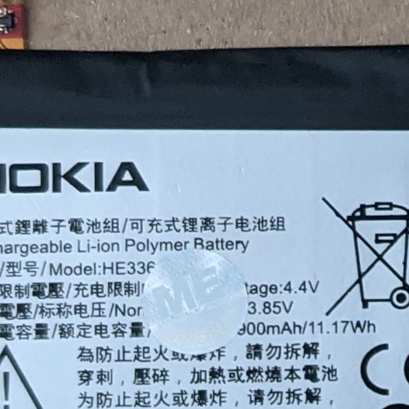 Baterai Nokia 5 HE336 2900mAh