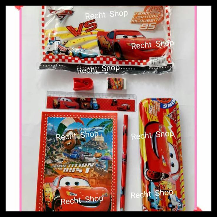 

TERBARU STUDY SET PAKET PERLENGKAPAN ALAT TULIS KARAKTER THE CARS CARS PAKET ALAT TULIS MURAH