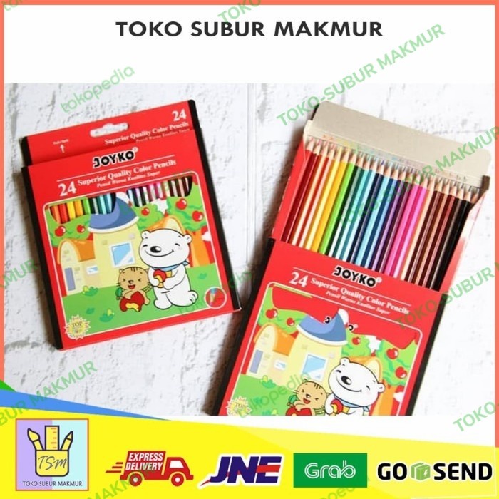 

Mantap Pensil Warna Set Joyko Superior Quality Color Grosir Termurah Hadiah Bergaransi
