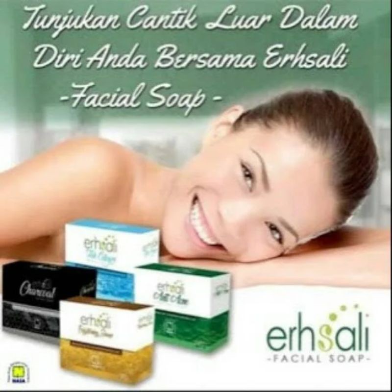 Sabun Erhsali Nasa - Erhsali Nasa - Sabun Muka - Pembersih Wajah - Agen Nasa Pusat