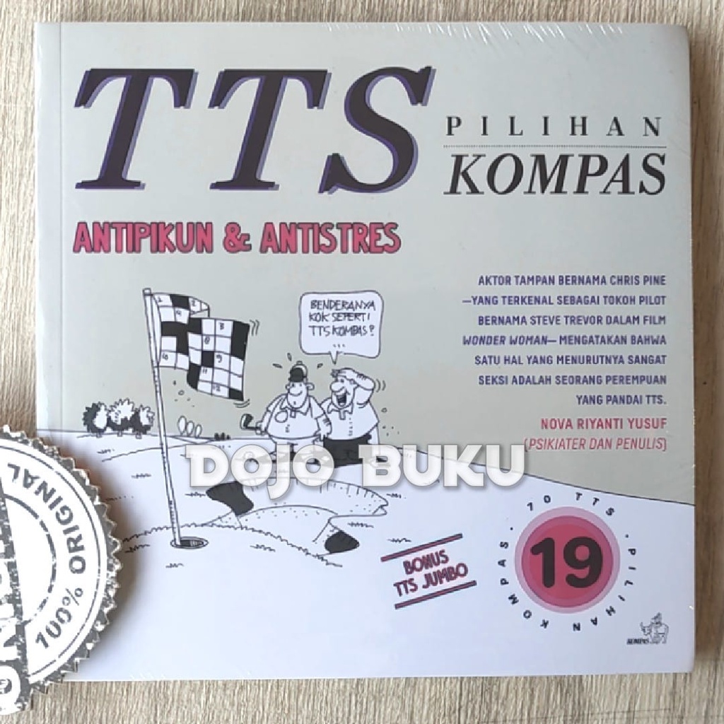 Buku TTS Pilihan Kompas 19 Antipikun &amp; Antistres (Bonus TTS Jumbo)