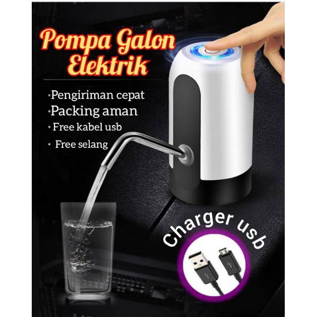 Pompa Pencetan Galon Electrik Elektrik Dispenser Aqua Galon⭐ Toko13 ⭐