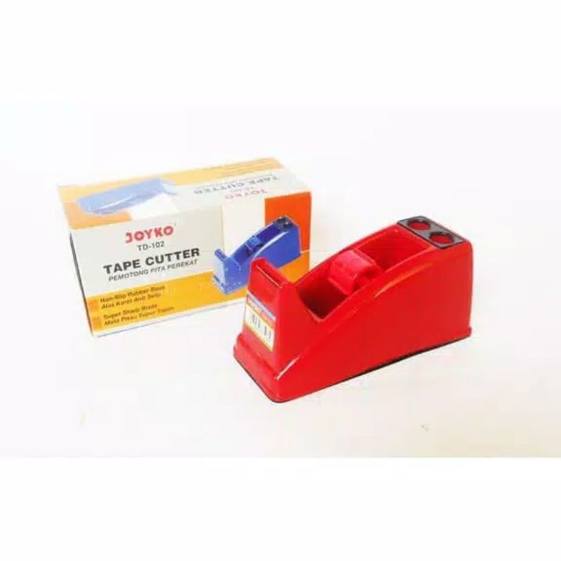 TAPE CUTTER / TAPE DISPENSER / ALAT PEMOTONG SOLASI KECIL JOYKO TD-102