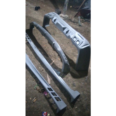 Bodykit Sigra Calya belakng model vazooma
