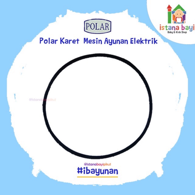 Polar Karet  Mesin Ayunan Elektrik 1 Pcs/Karet spare part dinamo ayunan Polar