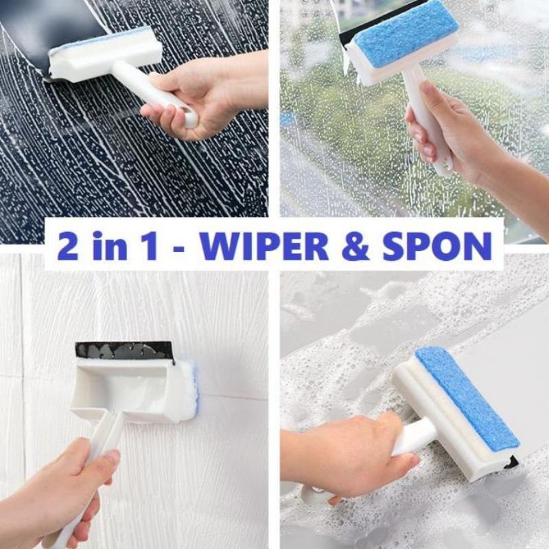 {HJ_888}Sponge wiper busa alat pembersih kaca multifungsi